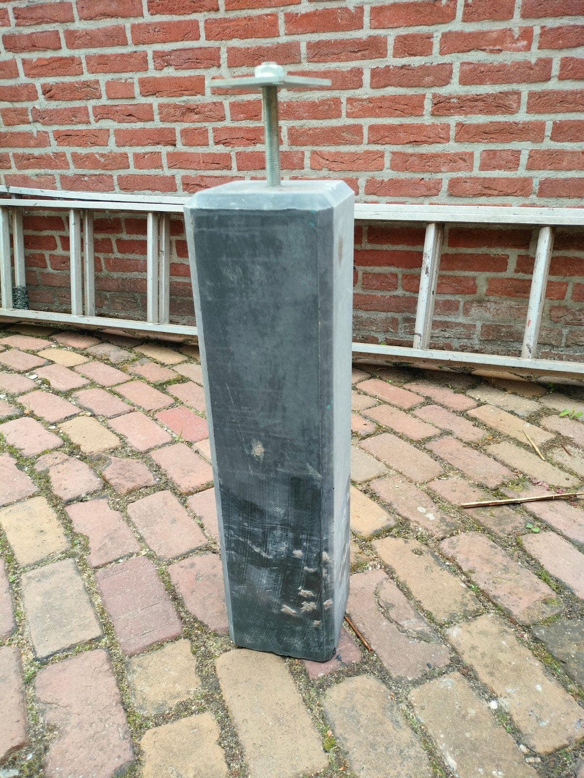 betonpoer grijs, Tuin en Terras, Ophalen, Gebruikt, Overige typen