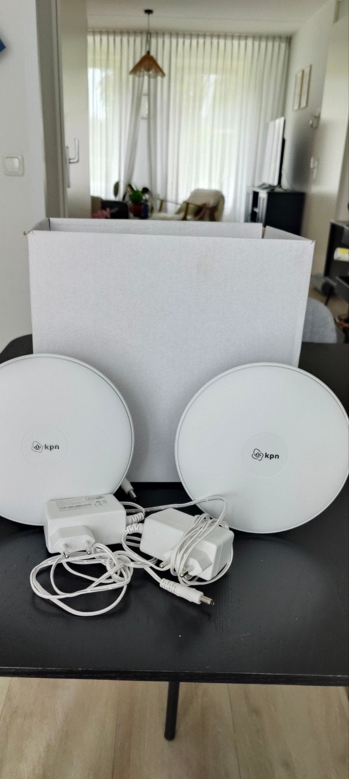 KPN SuperWifi punten (2 stuks), Computers en Software, WiFi-versterkers, Ophalen of Verzenden, Zo goed als nieuw, KPN Super WiFi versterker