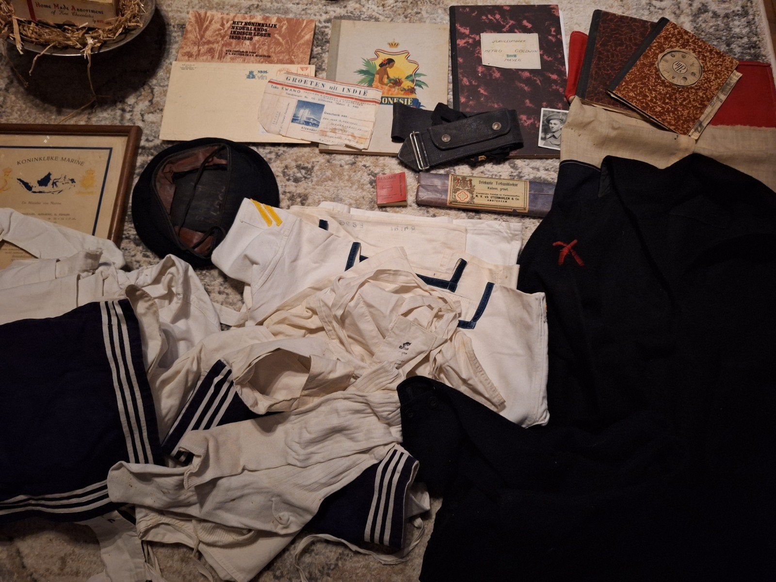 Volledige kitbag set lot Indië ganger post wo2 ww2, Verzamelen, Ophalen of Verzenden