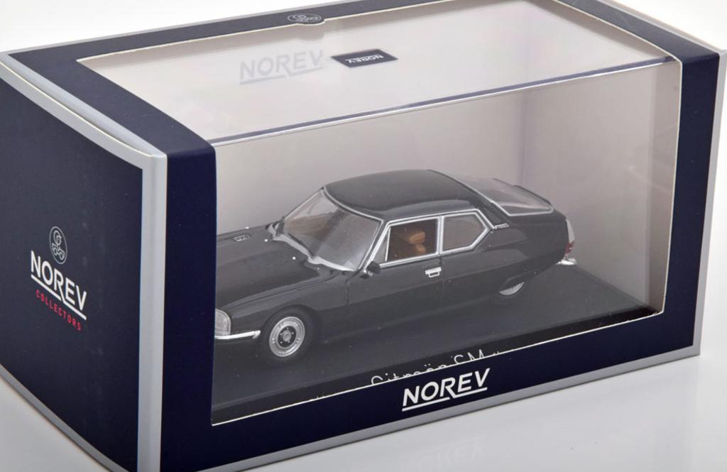 Citroen SM 1971 ZWART schaal 1/43 NOREV ref: 158520, Verzenden, Nieuw, Auto, Norev
