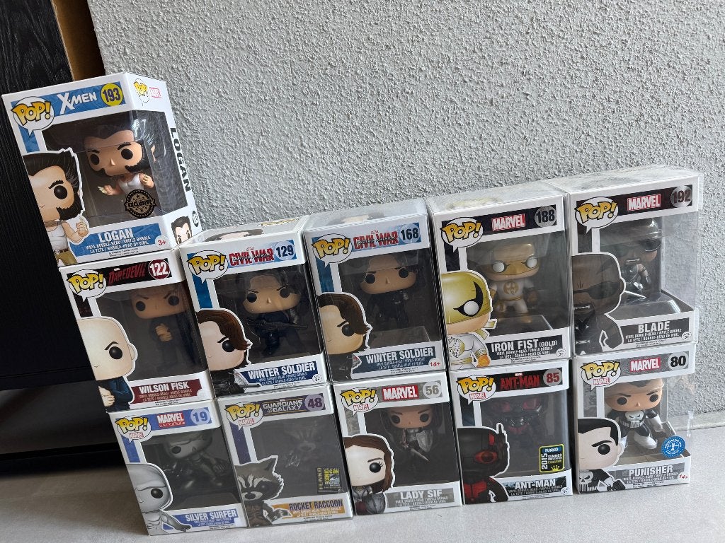 Funko Pop Marvel, Ophalen of Verzenden, Zo goed als nieuw