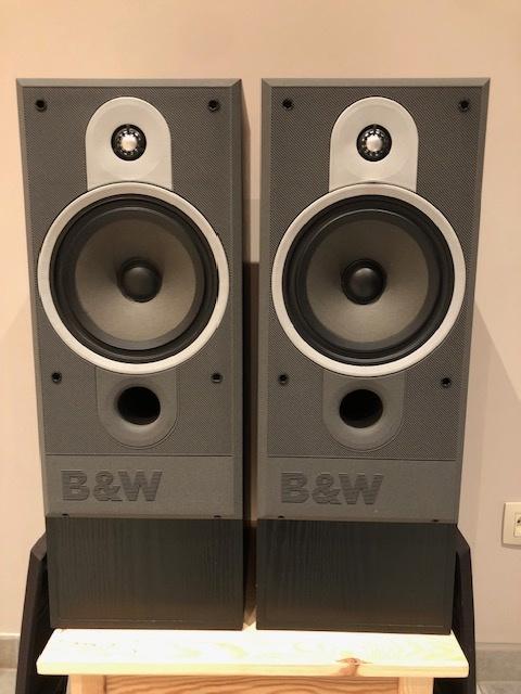 B&W bowers & wilkins dm570 speakers, Ophalen, Zo goed als nieuw, Bowers & Wilkins (B&W), 120 watt of meer