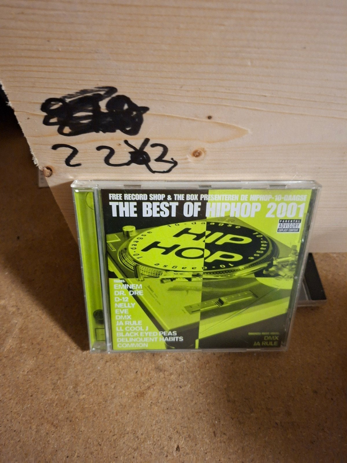 The Best of Hiphop 2001 CD - Diverse Artiesten, Ophalen of Verzenden, Gebruikt, Verzamelalbum