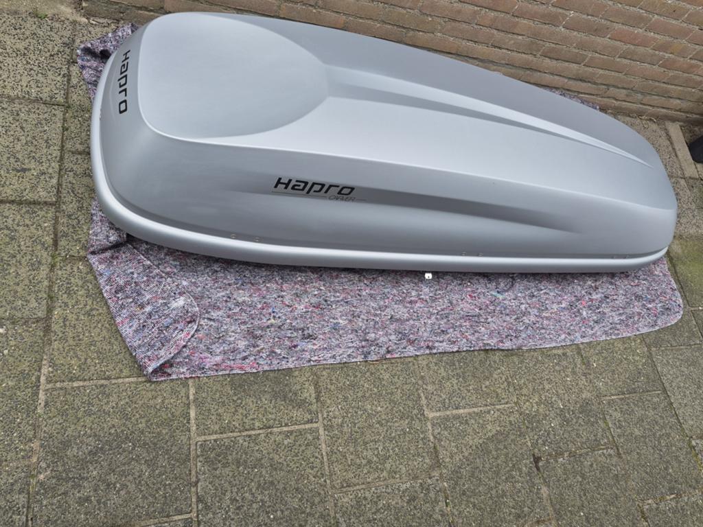 Hapro Carver 6.3 Dakkoffer - Zilvergrijs, 330L, Ophalen, Zo goed als nieuw