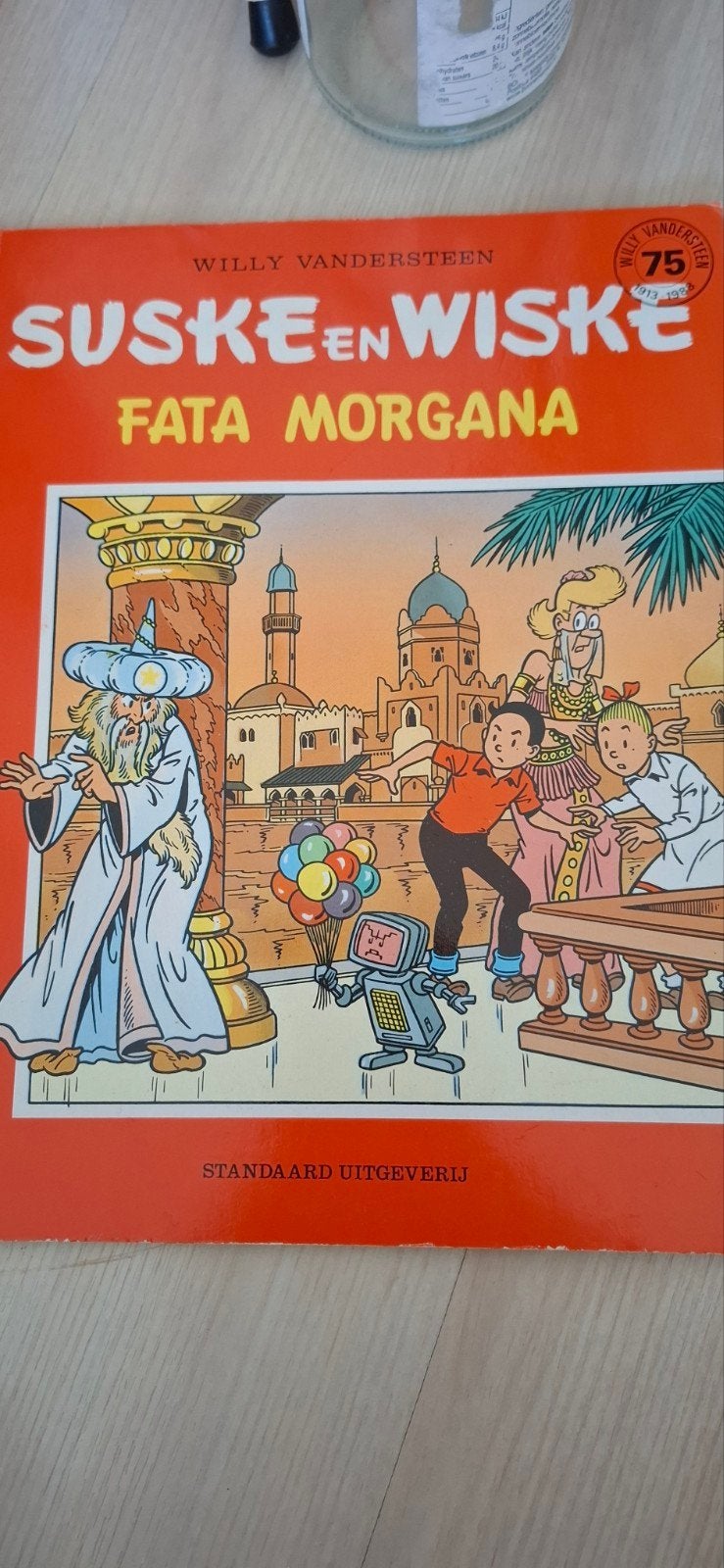 suske en wiske Fata Morgana, Eén stripboek, Ophalen of Verzenden, Gelezen, Willy Vandersteen