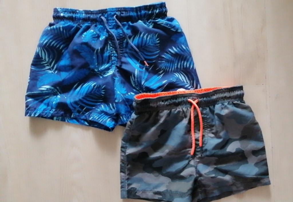 Jongen zwembroekjes, 2 stuks. Maat: 110/116, Ophalen of Verzenden, Zo goed als nieuw, Hema + H&M, Jongen