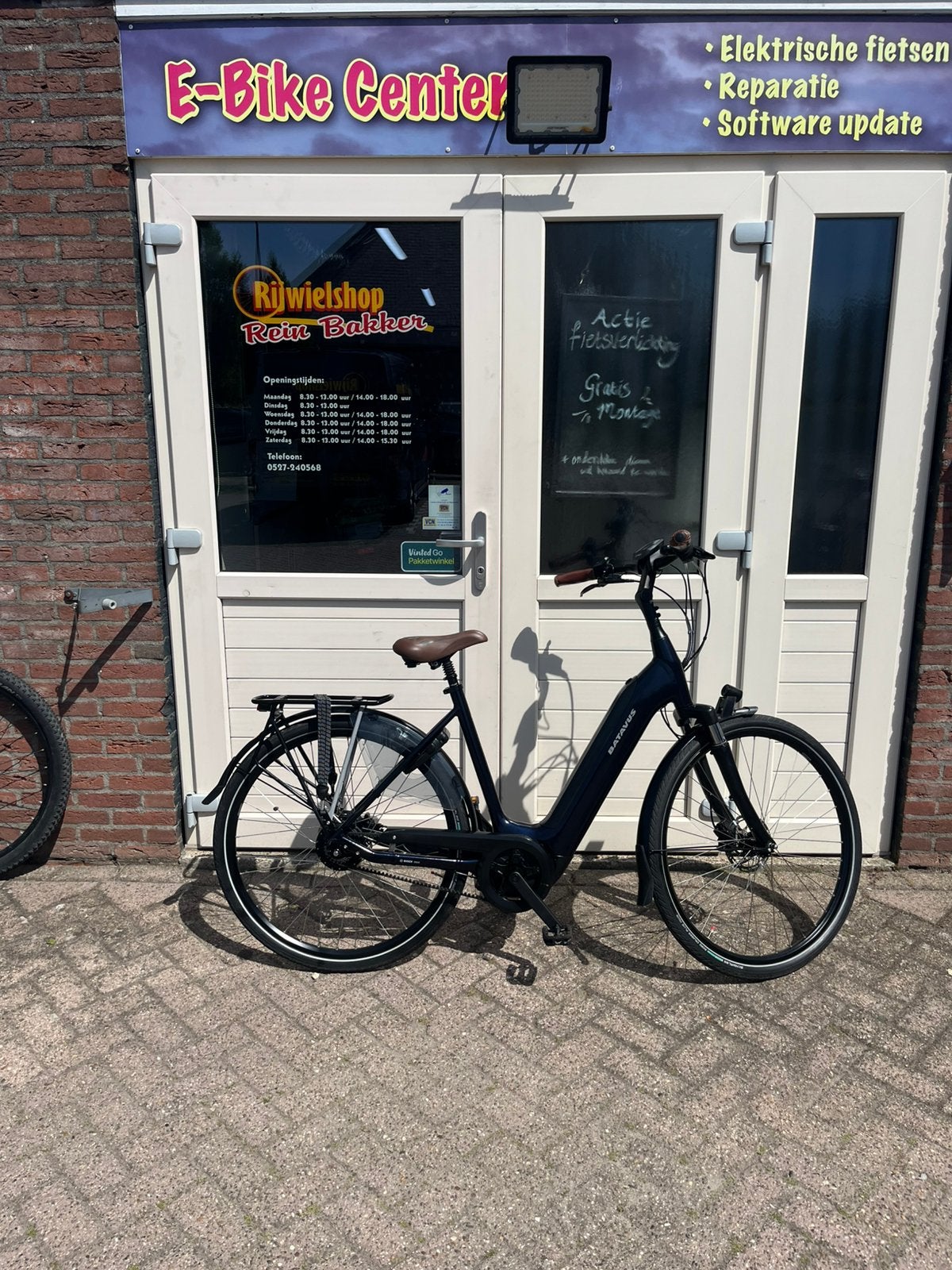 In nieuwstaat batavus finez d 55 cm nuvinci 500 wh accu, Ophalen, Versnellingen, 56 cm of meer, Zo goed als nieuw