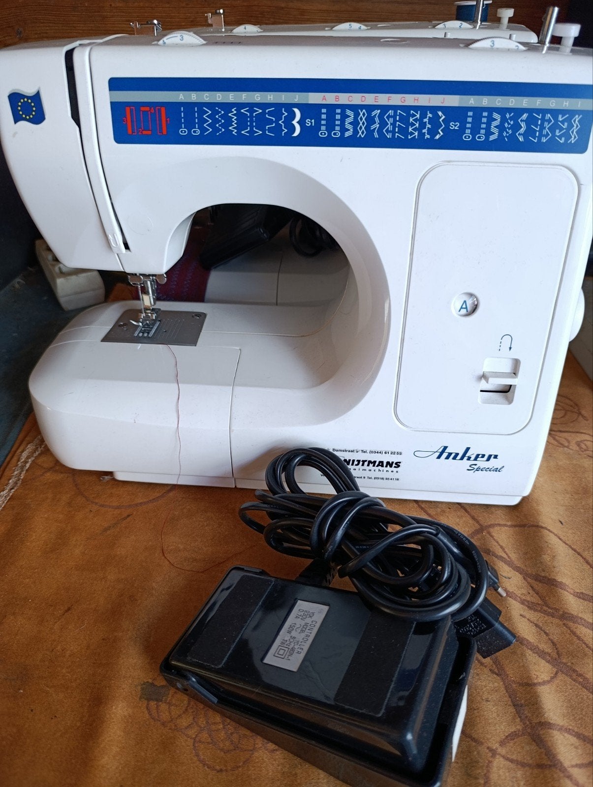 Anker Special Naaimachine - Model 750S, Ophalen of Verzenden, Gebruikt, Naaimachine, Overige merken