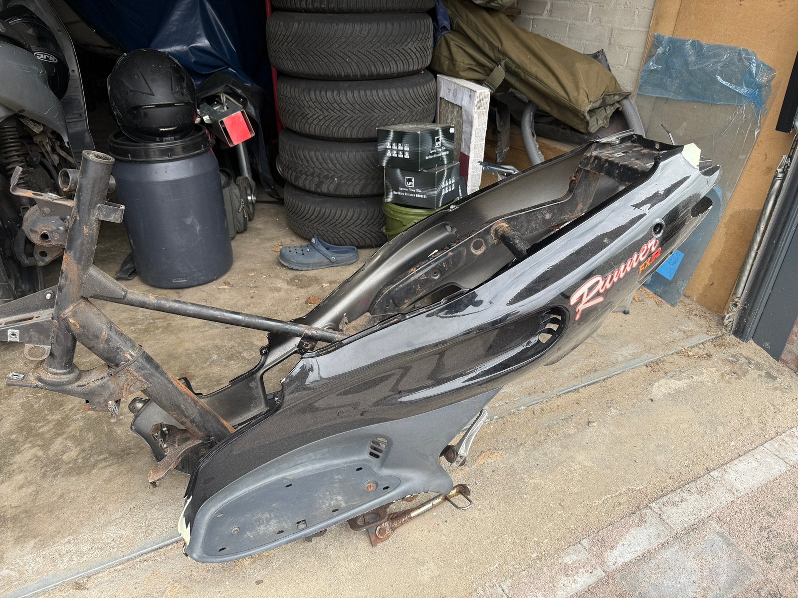 Gilera runner frame 50cc, Ophalen, Frame, Piaggio