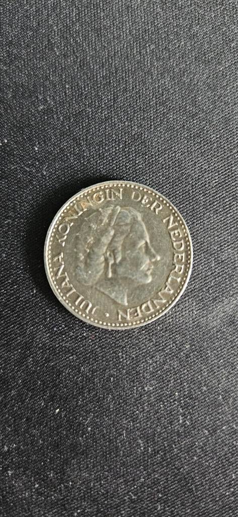 1 Gulden Koningin Juliana 1967, Ophalen of Verzenden, Koningin Juliana, 1 gulden, Losse munt