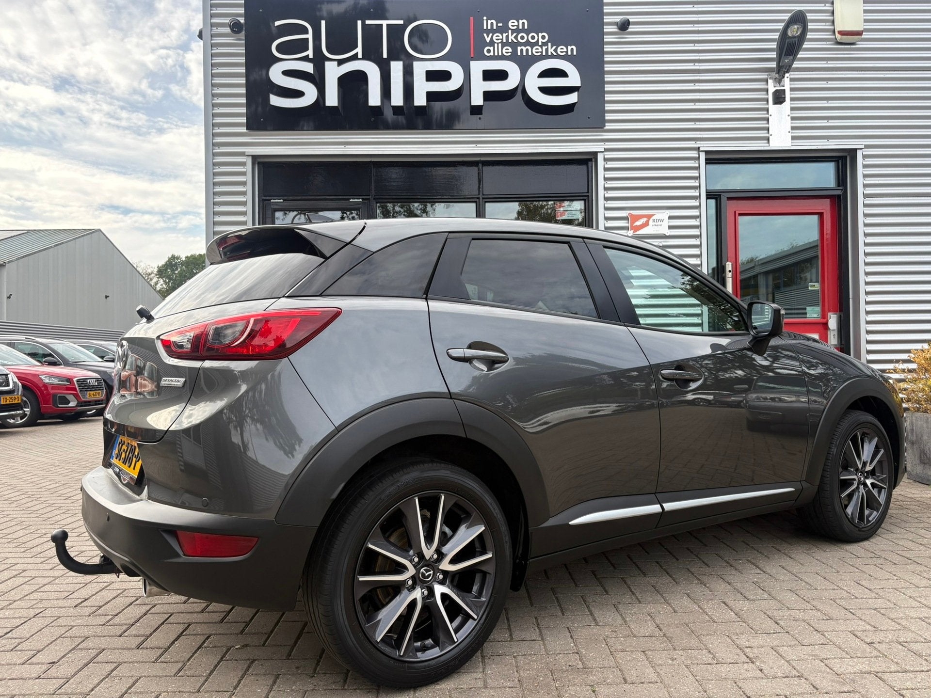 Mazda CX-3 2.0 SkyActiv-G 120 GT-M -STOEL + STUURWIELVERWARM, Auto's, 1998 cc, Gebruikt, 4 cilinders, Leder en Stof