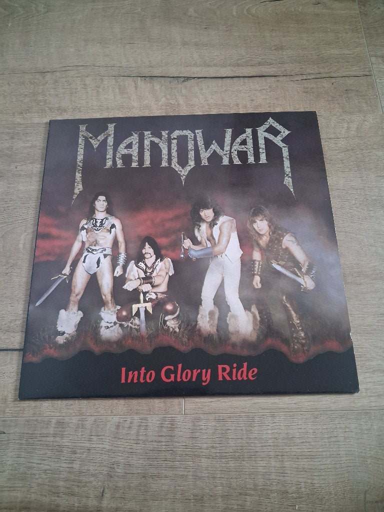 MANOWAR - Into Glory Ride. (MPO Pressing), LP, Heavy metal, Gebruikt, Ophalen of Verzenden