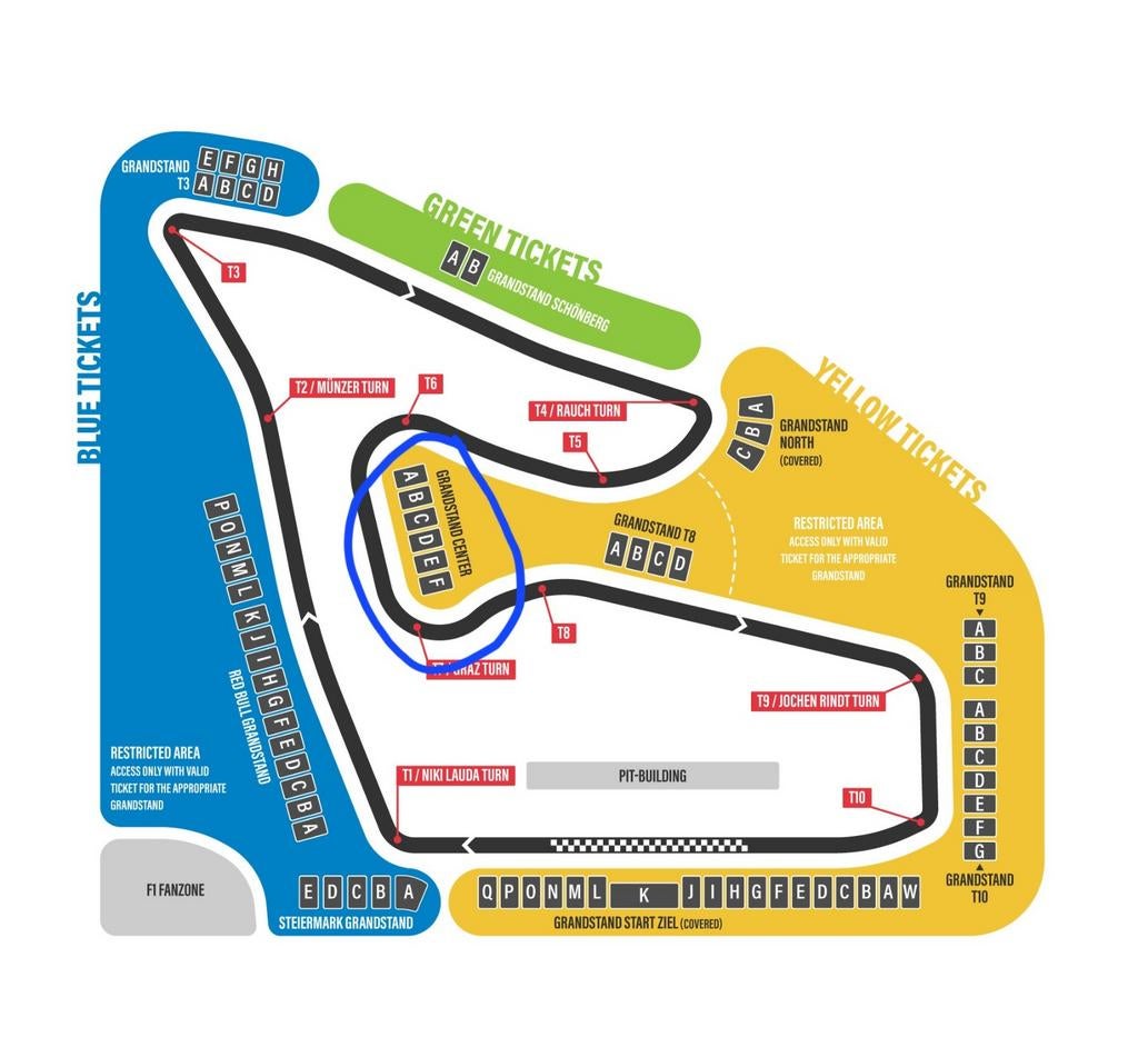 Formule 1 ticket oostenrijk 2 stuks, Tickets en Kaartjes, Twee personen