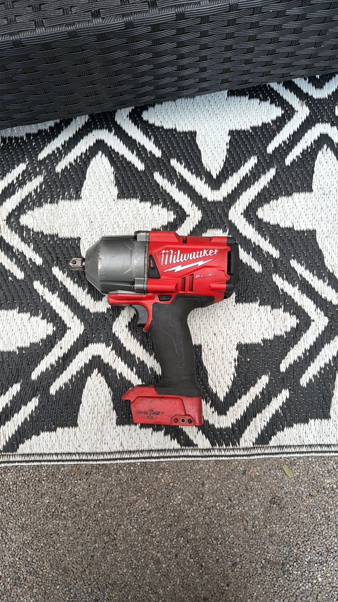 Milwaukee M18 ONEFHIWF12-0X 18V  Accu Slagmoersleutel, Ophalen of Verzenden, Zo goed als nieuw