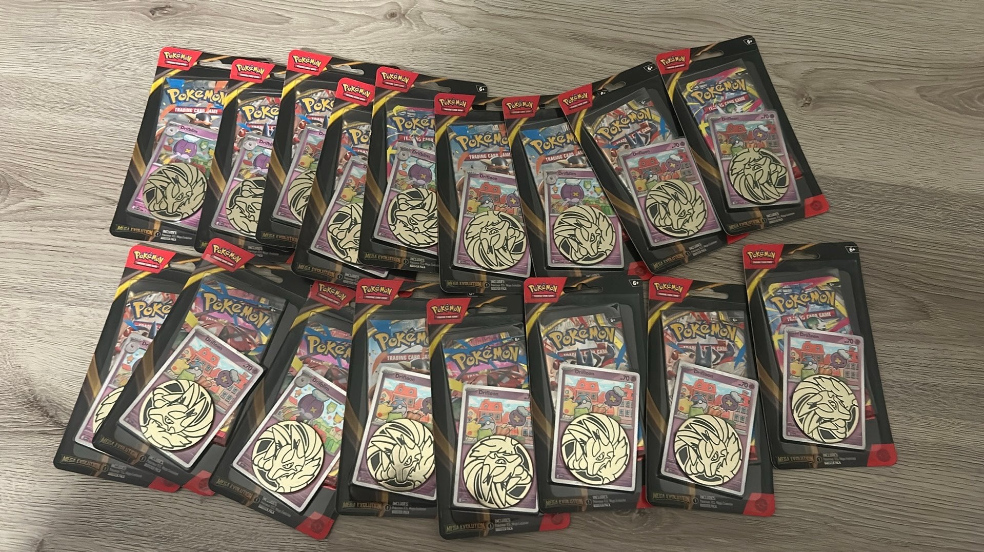 17x Mega Evolution Blister Pokemon, Ophalen of Verzenden, Nieuw