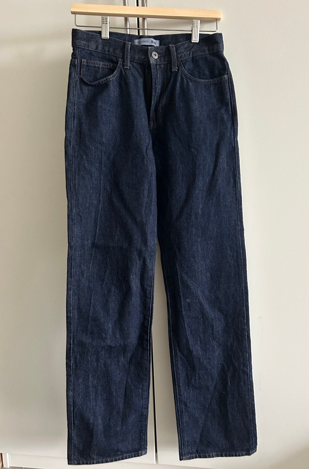Uniqlo straight jeans JW Anderson, maat XS, Kleding | Dames, Broeken en Pantalons, Nieuw, Maat 34 (XS) of kleiner, Lang, Verzenden