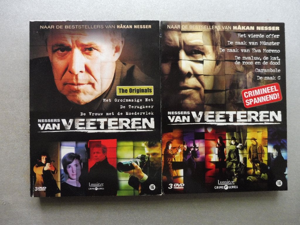 6 DVD's van de tv-serie "Van Veeteren", Cd's en Dvd's, Vanaf 16 jaar, Ophalen, Zo goed als nieuw, Detective en Krimi