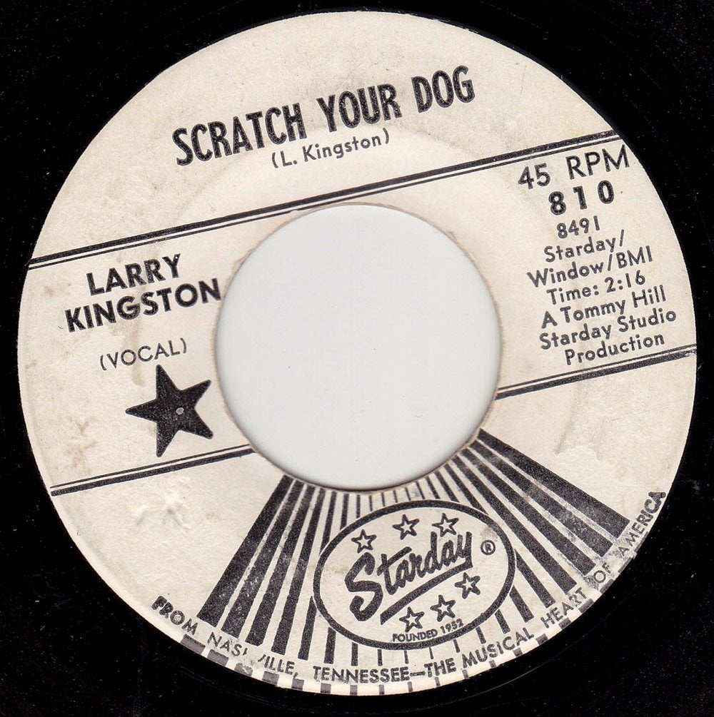 Larry Kingston - Scratch Your Dog ( rockabilly ) 7", Ophalen of Verzenden, Nieuw in verpakking, 7 inch, Pop