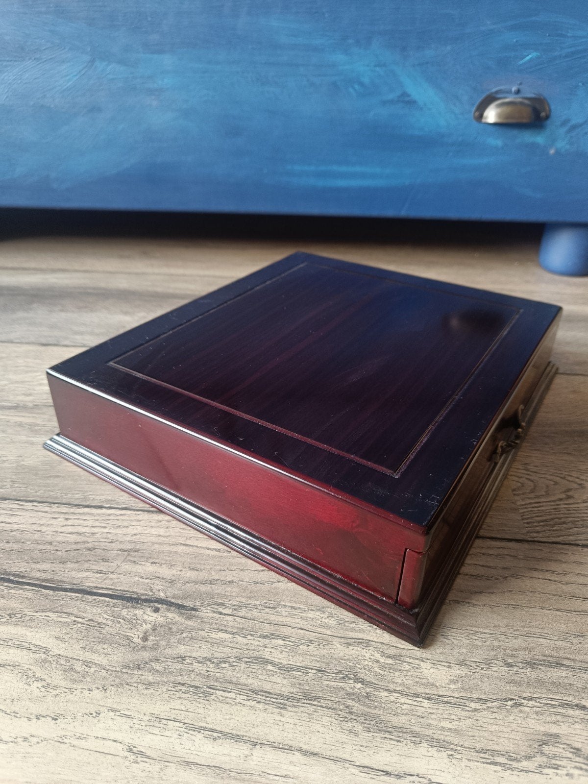 Luxe houten verzamelmap voor munten - Koningin Wilhelmina, Ophalen of Verzenden, Verzamelmap