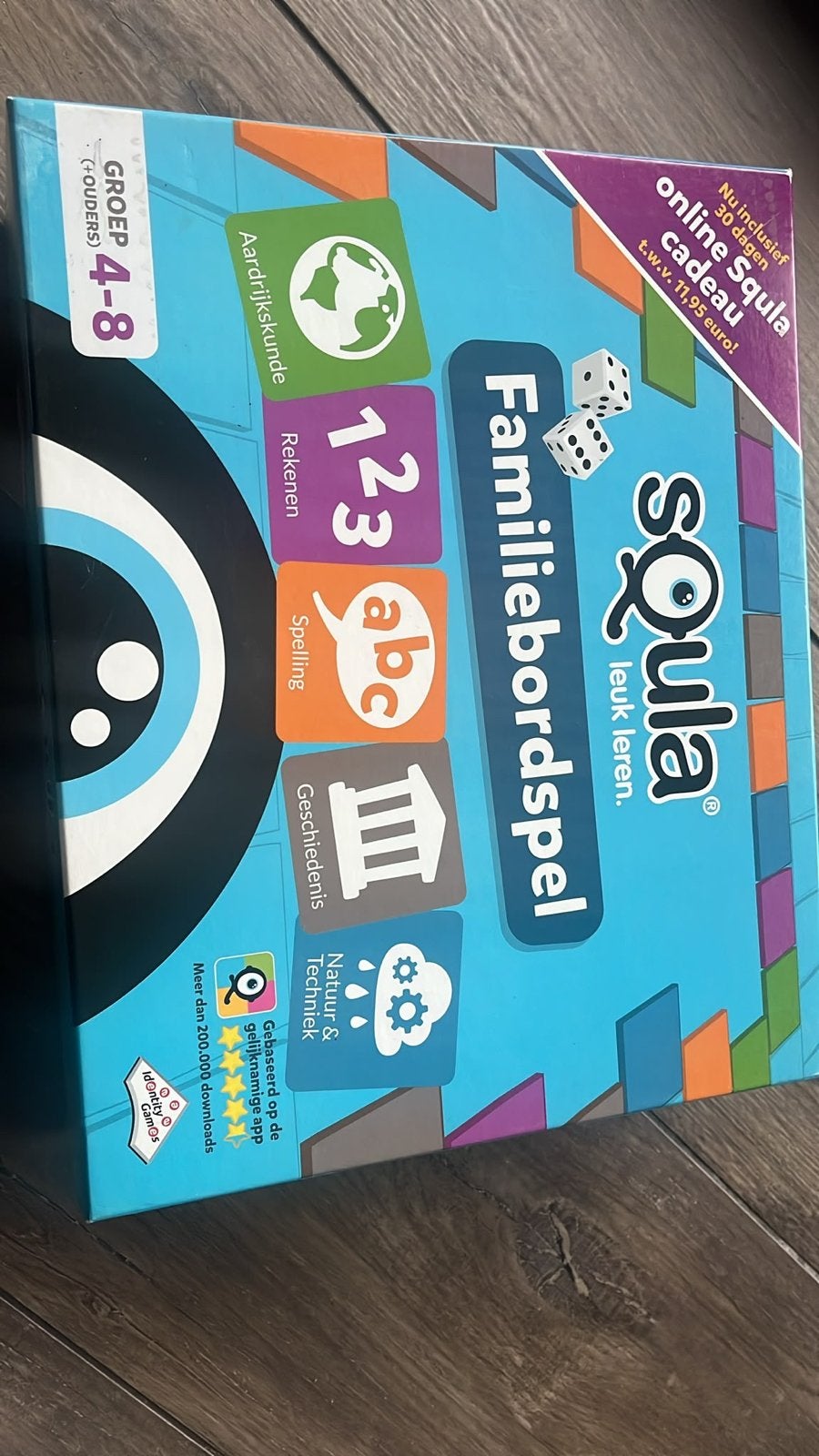 Squla Familiebordspel - Leuk Leren voor Groep 4-8, Hobby en Vrije tijd, Drie of vier spelers, Ophalen of Verzenden, Nieuw, Reisspel