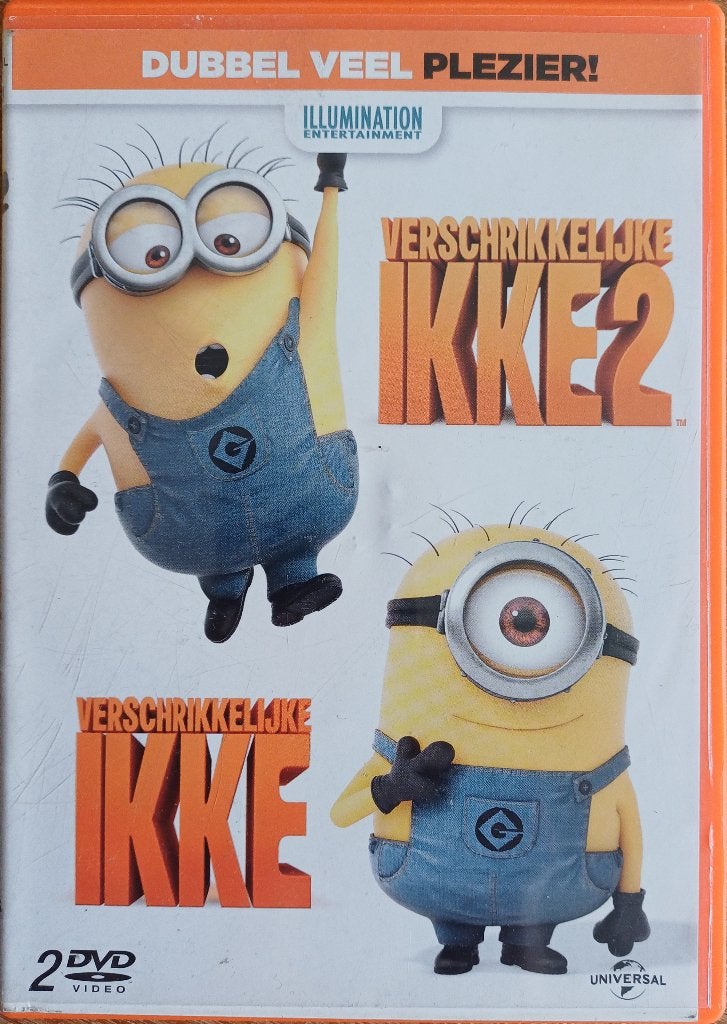 2+1 GRATIS! Verschikkelijke Ikke & Verschrikkelijke Ikke 2, Gebruikt, Tekenfilm, Amerikaans, Ophalen of Verzenden
