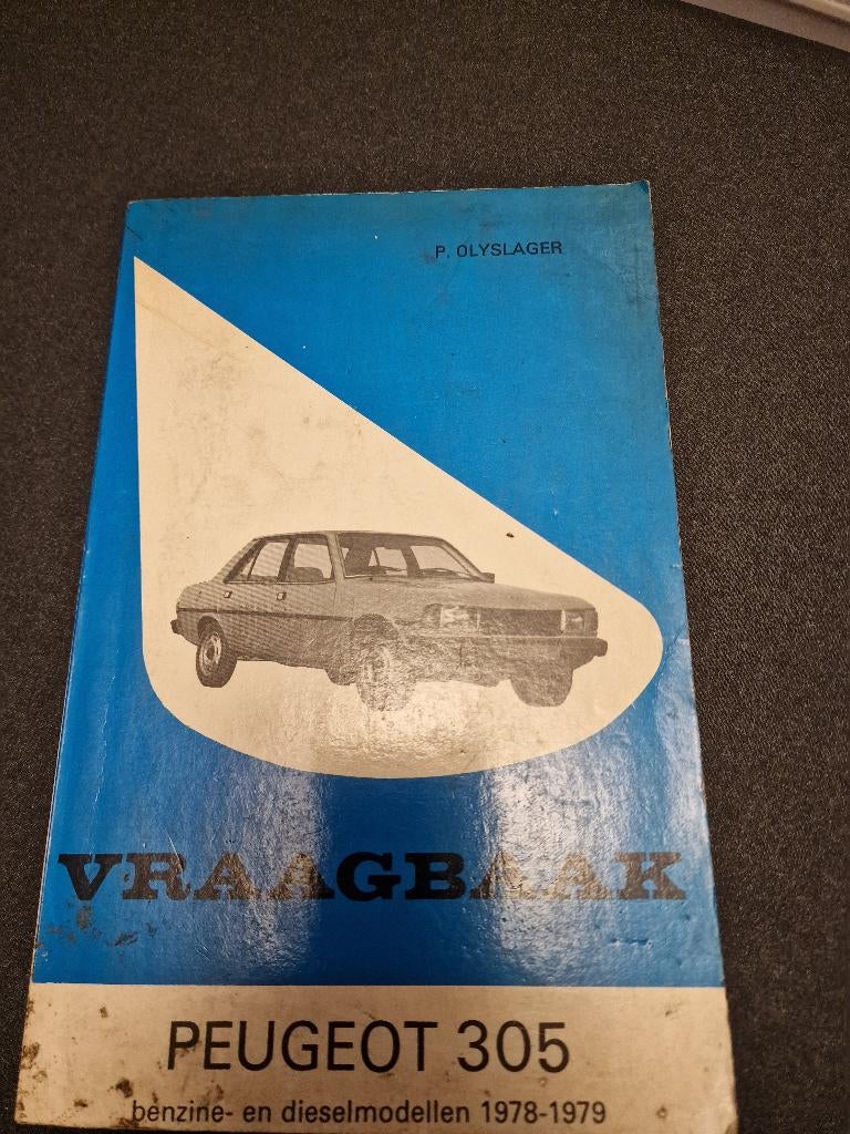 Peugeot 305 Vraagbaak 1978-1979, Auto diversen, Handleidingen en Instructieboekjes, Ophalen