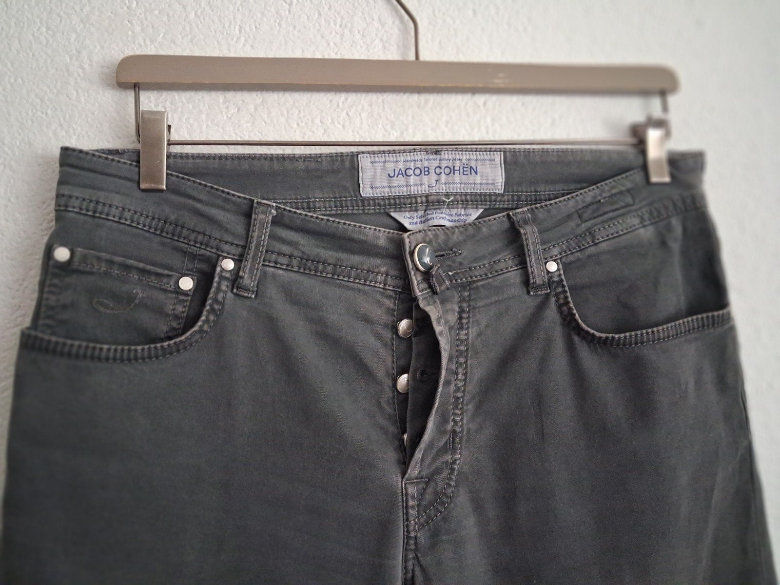 Jacob Cohen Jeans Maat W34  L32- Grijs, Ophalen of Verzenden, Jacob Cohen, W33 - W34 (confectie 48/50), Grijs