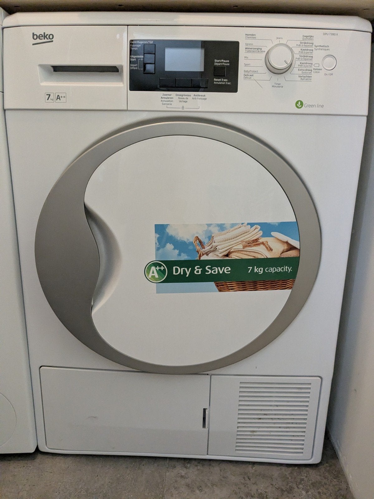 Gratis Beko wasdroger (10 jaar oud) i.v.m. verhuizing, Ophalen