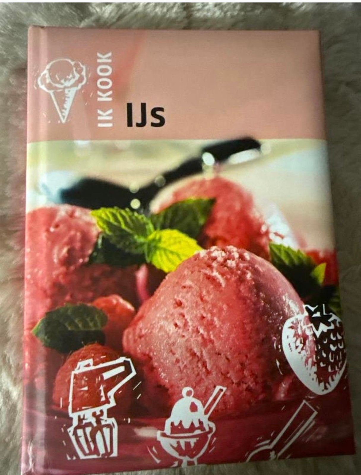 IK KOOK IJs - Receptenboek voor heerlijk zelfgemaakt ijs, Ophalen of Verzenden, Zo goed als nieuw, Overige gebieden, Taart, Gebak en Desserts