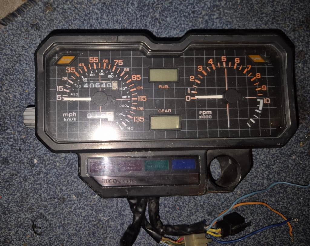 Kilometerteller/cockpit Honda Nighthawk cbx650sc RC13, Ophalen of Verzenden, Gebruikt