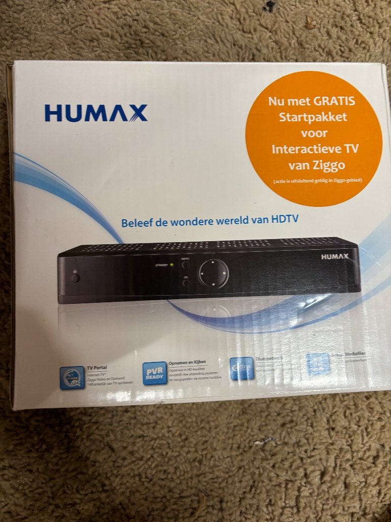 Humax IRHD-5300C Digitale HDTV Kabelontvanger, Ophalen of Verzenden, Nieuw