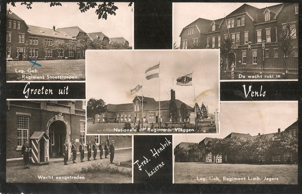 venlo -militair, Verzenden, 1960 tot 1980, Gelopen, Limburg