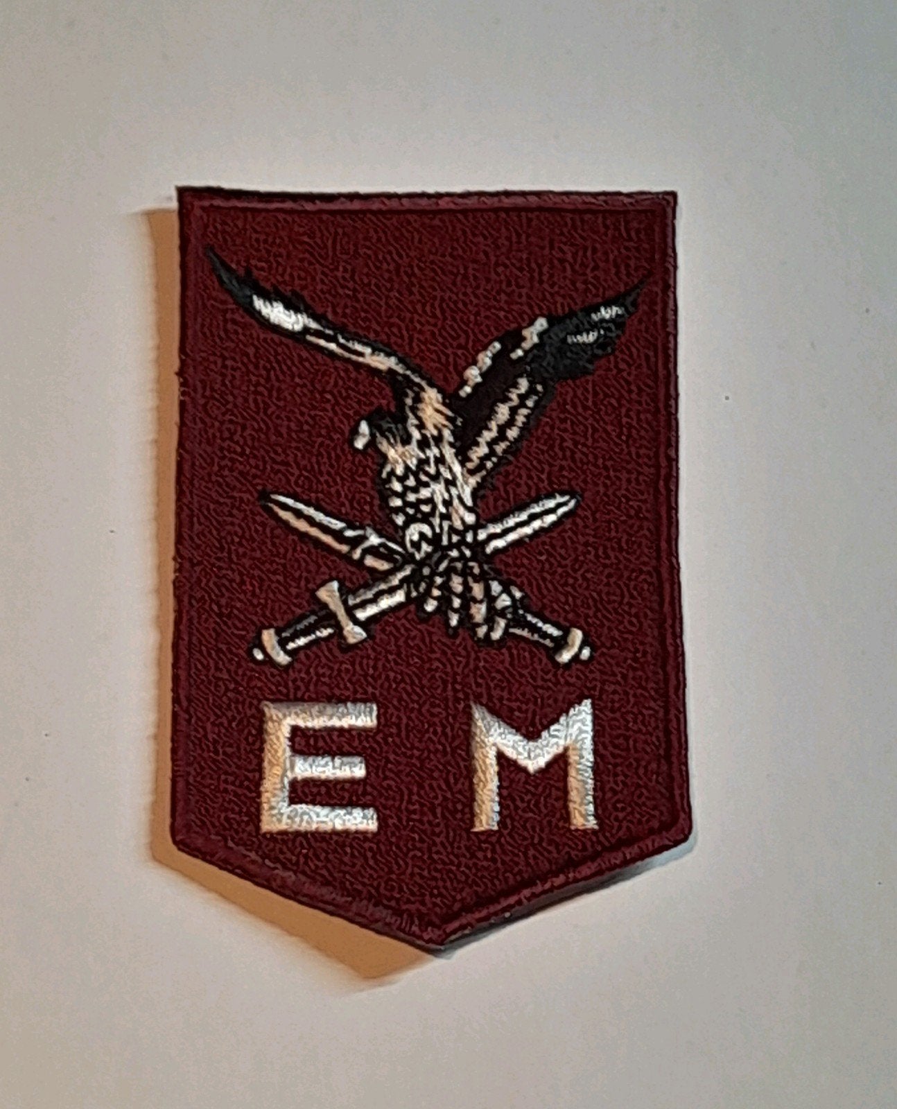 2e model DT2000 mouwembleem 11AMB, Ophalen of Verzenden, Landmacht, Nederland, Embleem of Badge