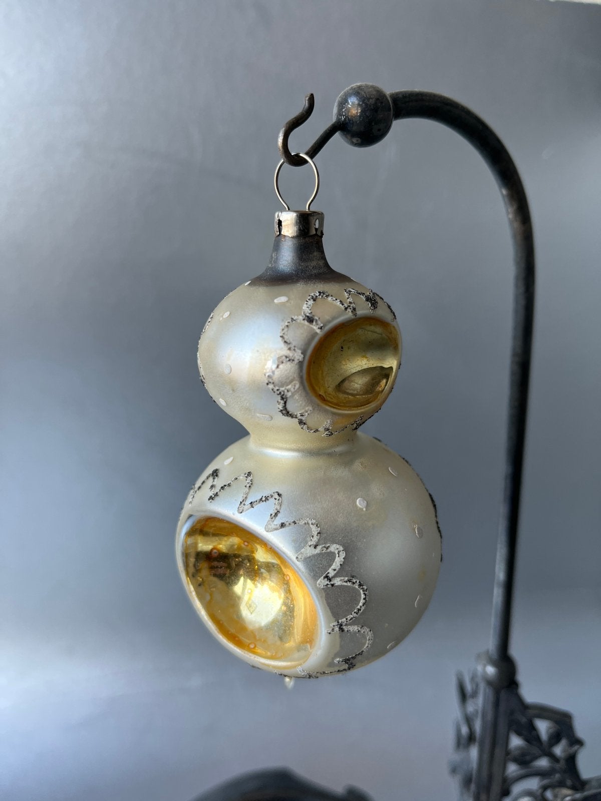 Oude glazen kerstbal (nr. 18), Gebruikt, Ophalen of Verzenden, X, X