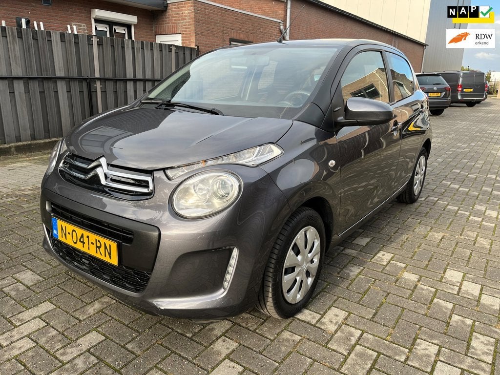 Citroen C1 1.0 VTi Feel 5 drs Airco Carplay NL auto NAP, Auto's, Voorwielaandrijving, Dealer onderhouden, Stof, Gebruikt