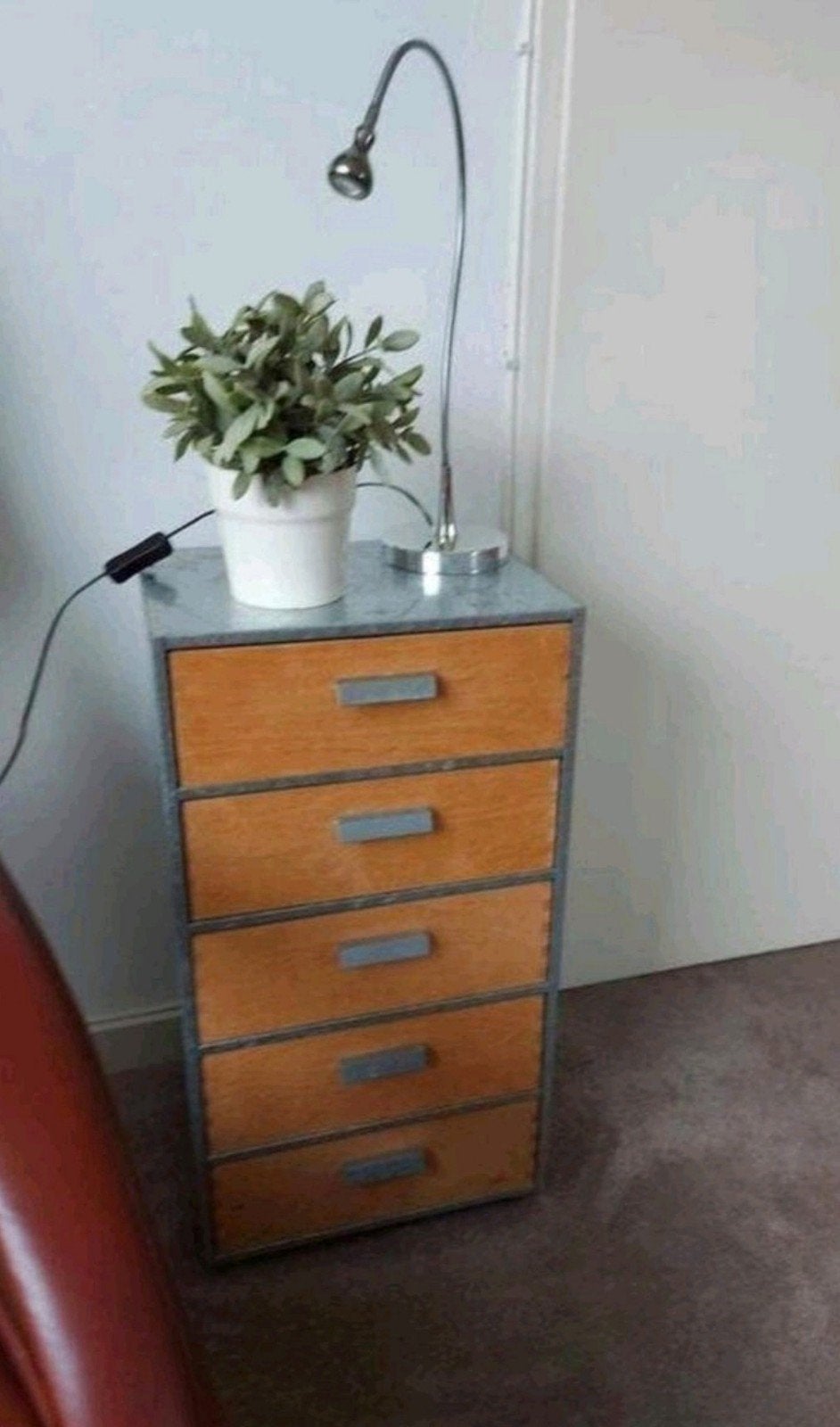 Vintage ladenkastje Ikea A4 Moppe B 34,7 x D 25,5 x H 65,7, Huis en Inrichting, Ophalen, 50 tot 100 cm, 3 of 4 laden, Minder dan 100 cm