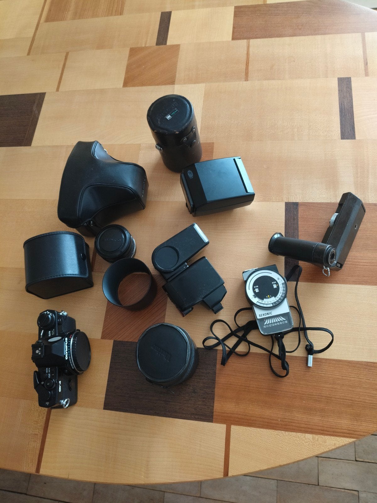 Olympus OM system analoog camera's en lenzen, Ophalen, Olympus, Geen optische zoom