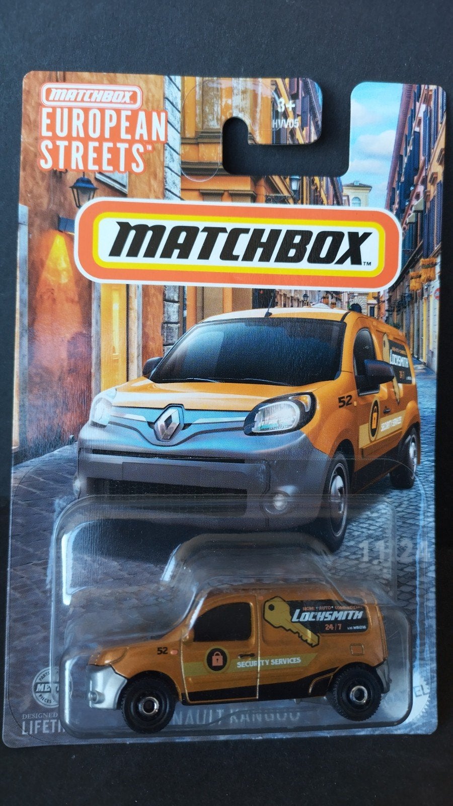 Renault Kangoo 1:64 3inch Matchbox European Street Pol, Auto, Verzenden, ., Nieuw