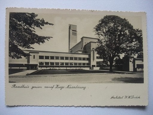 P304 Hilversum - Raadhuis, Verzenden, 1920 tot 1940, Gelopen, Noord-Holland