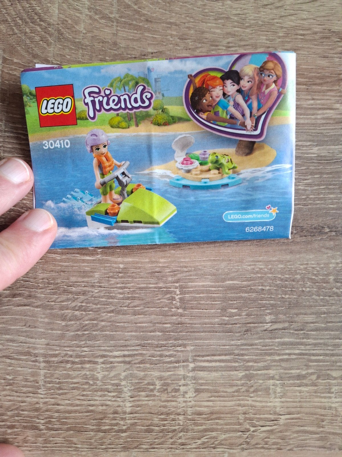 LEGO Friends 30410 Mia's Waterscooter Polybag, Kinderen en Baby's, Speelgoed | Bouwstenen, Ophalen of Verzenden, Zo goed als nieuw