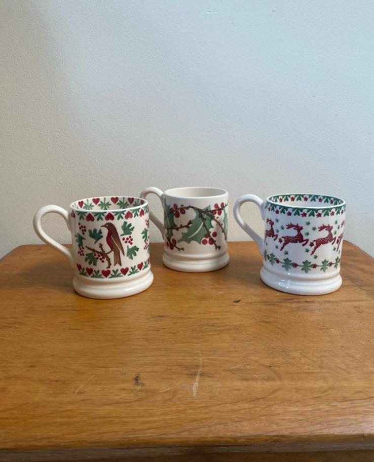Grote Emma Bridgewater mokken, Antiek en Kunst, Ophalen of Verzenden