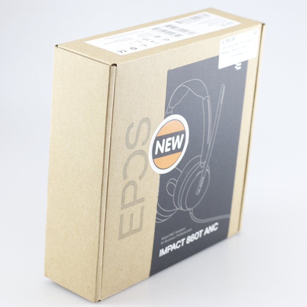 Epos Impact 860T ANC Koptelefoon Bedraad | Nieuw Uit Doos, Audio, Tv en Foto, Koptelefoons, Epos, Zo goed als nieuw, https://www.eposaudio.com/nl/nl/contact