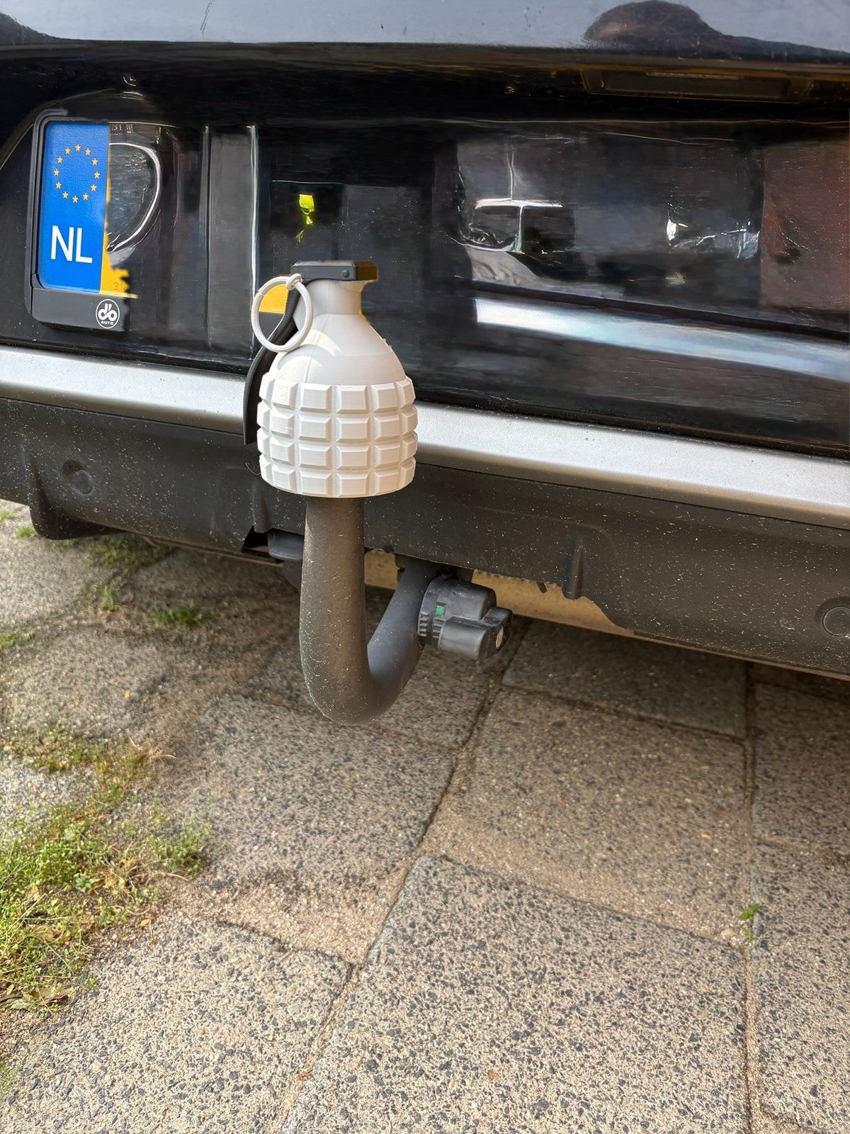 Trekhaak dop in vorm van granaat - Uniek en opvallend!, Ophalen of Verzenden