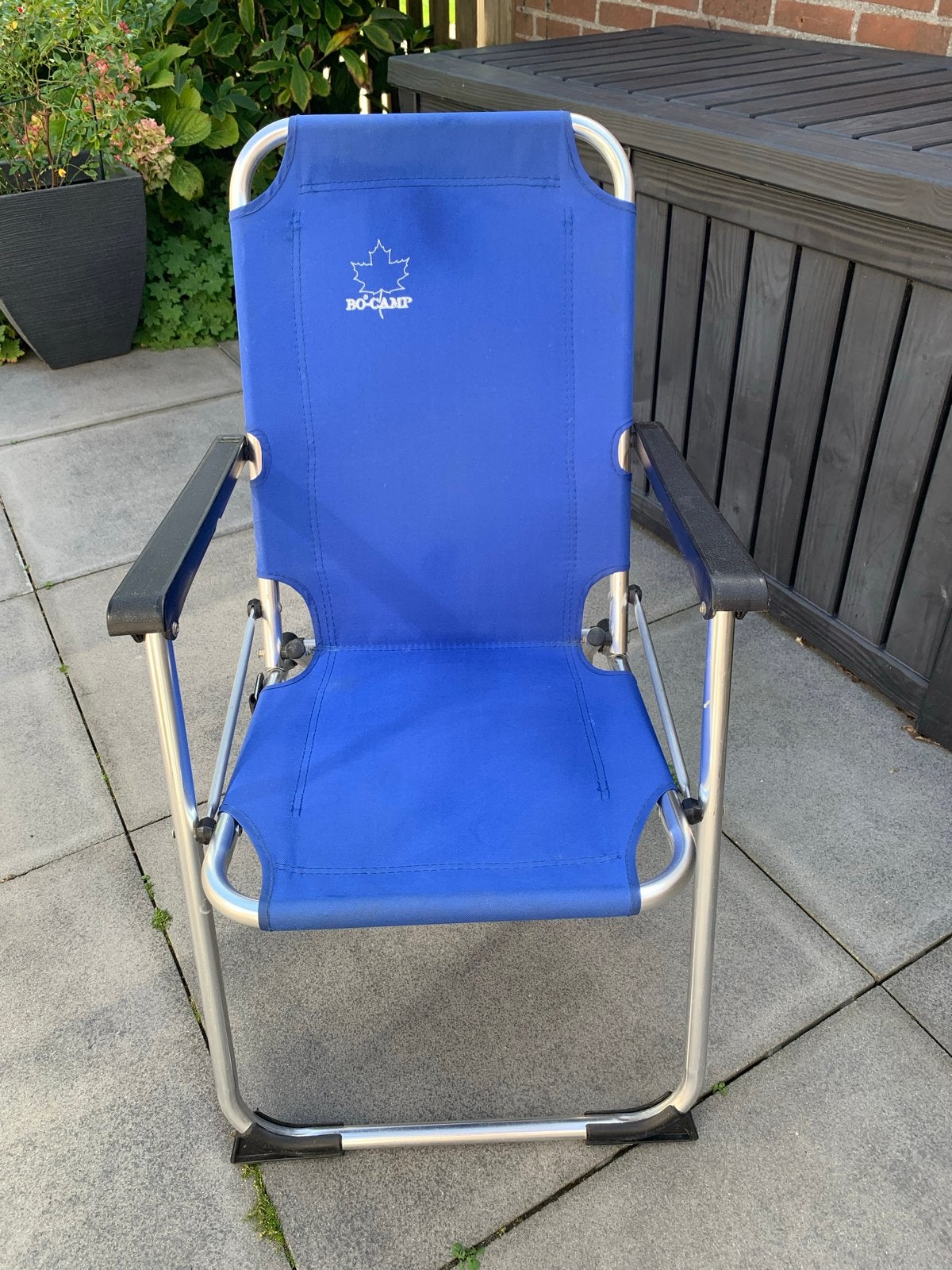 Bo-Camp Kinder Campingstoel - Blauw, Zo goed als nieuw, Ophalen of Verzenden, Zo goed als nieuw, Campingstoel