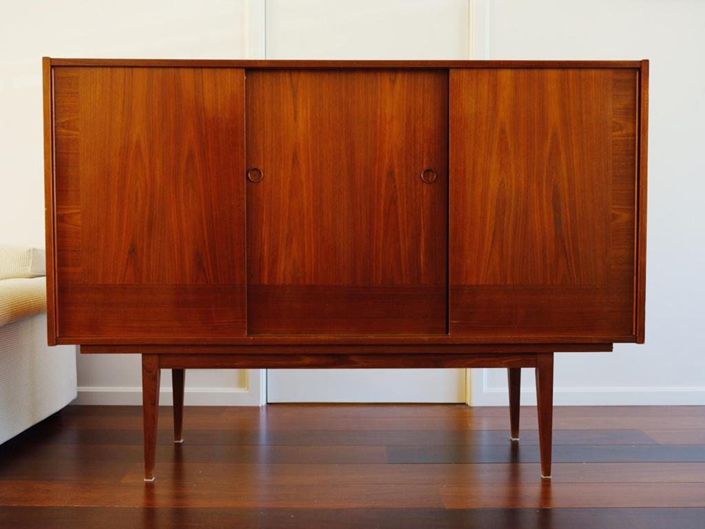 Vintage wooden sideboard, Ophalen, Overige materialen, Gebruikt, 150 tot 200 cm