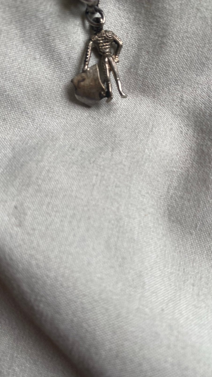 Zilveren bedel hanger matador stierenvechter, Overige merken, Ophalen of Verzenden, Zo goed als nieuw, 4 bedels of meer