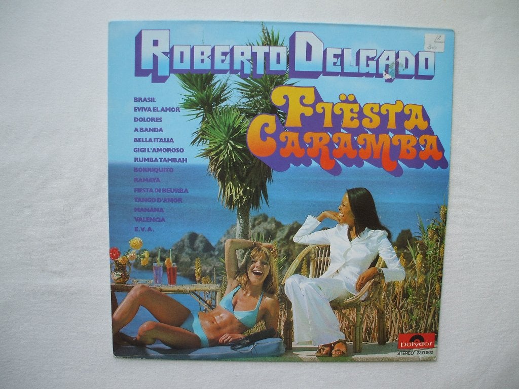 Roberto Delgado - Fiesta caramba LP, Ophalen of Verzenden, Gebruikt, 12 inch, LP