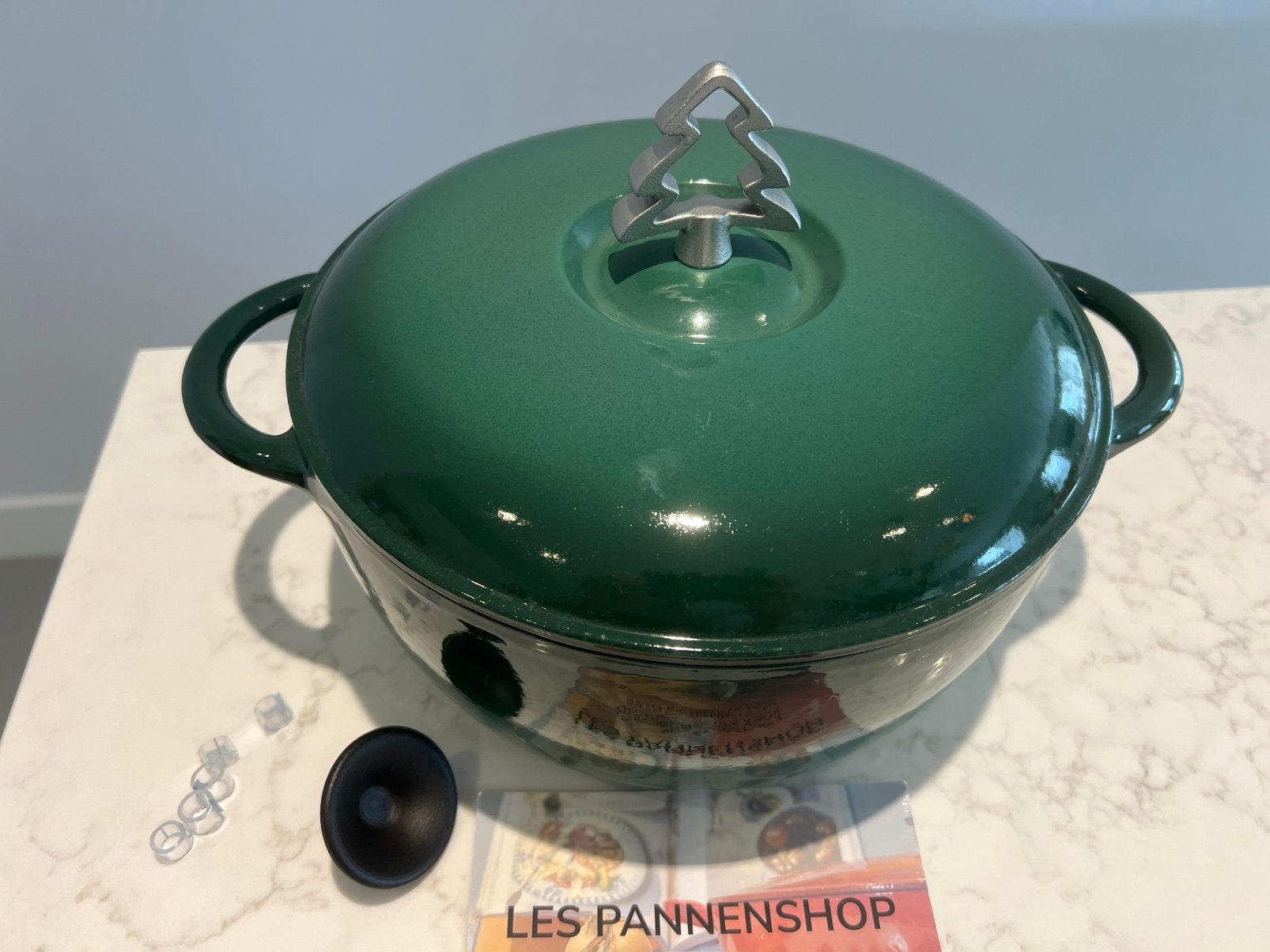 Nomar/Staub gietijzeren braadpan 26 cm in perfecte staat, Geschikt voor inductie, Ophalen of Verzenden, Zo goed als nieuw, Staub