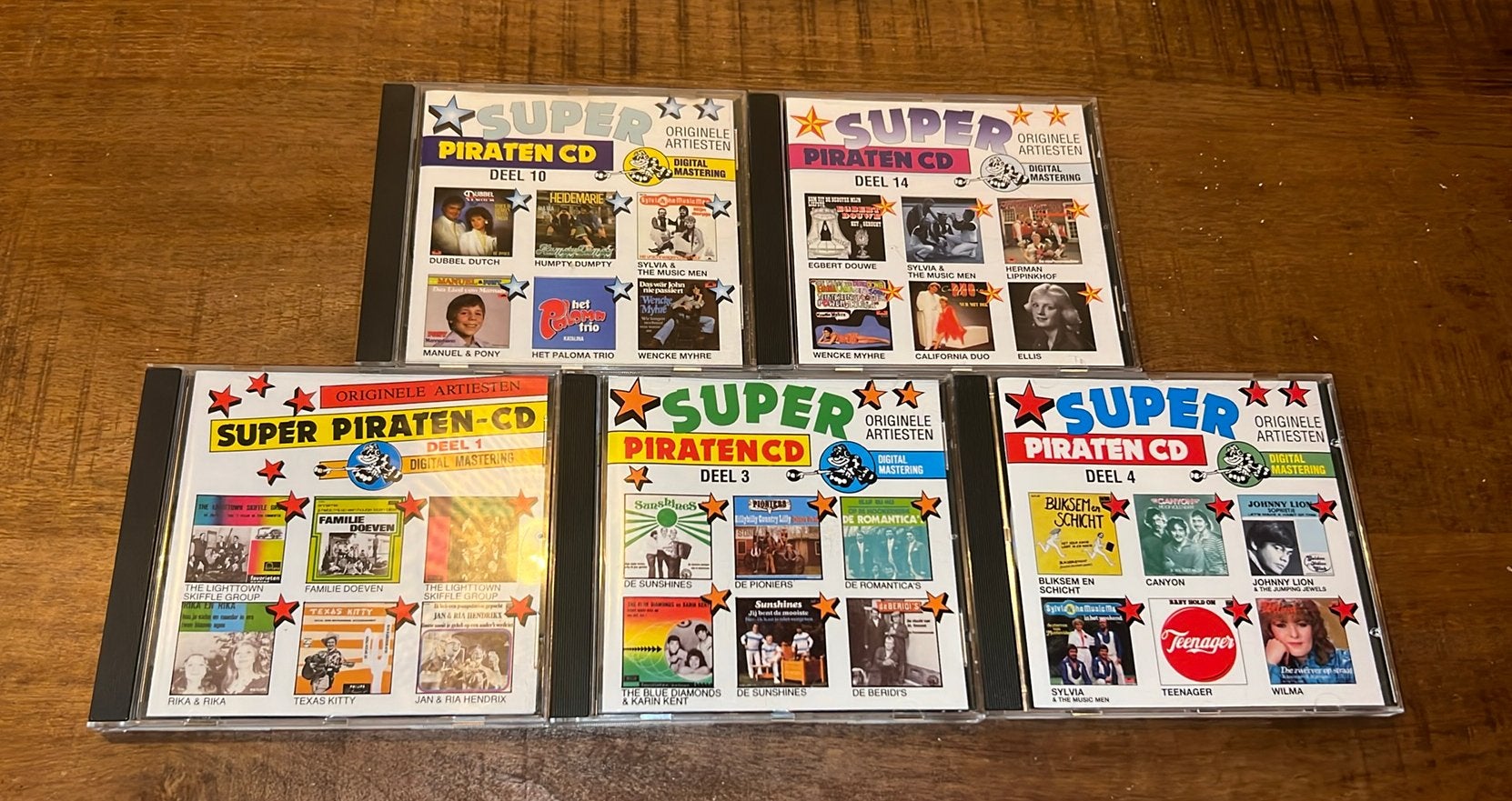 SUPER PIRATEN - CD ORIGINELE ARTIESTEN PIRAAT  € 20,- per st, Ophalen of Verzenden, Zo goed als nieuw, Levenslied of Smartlap