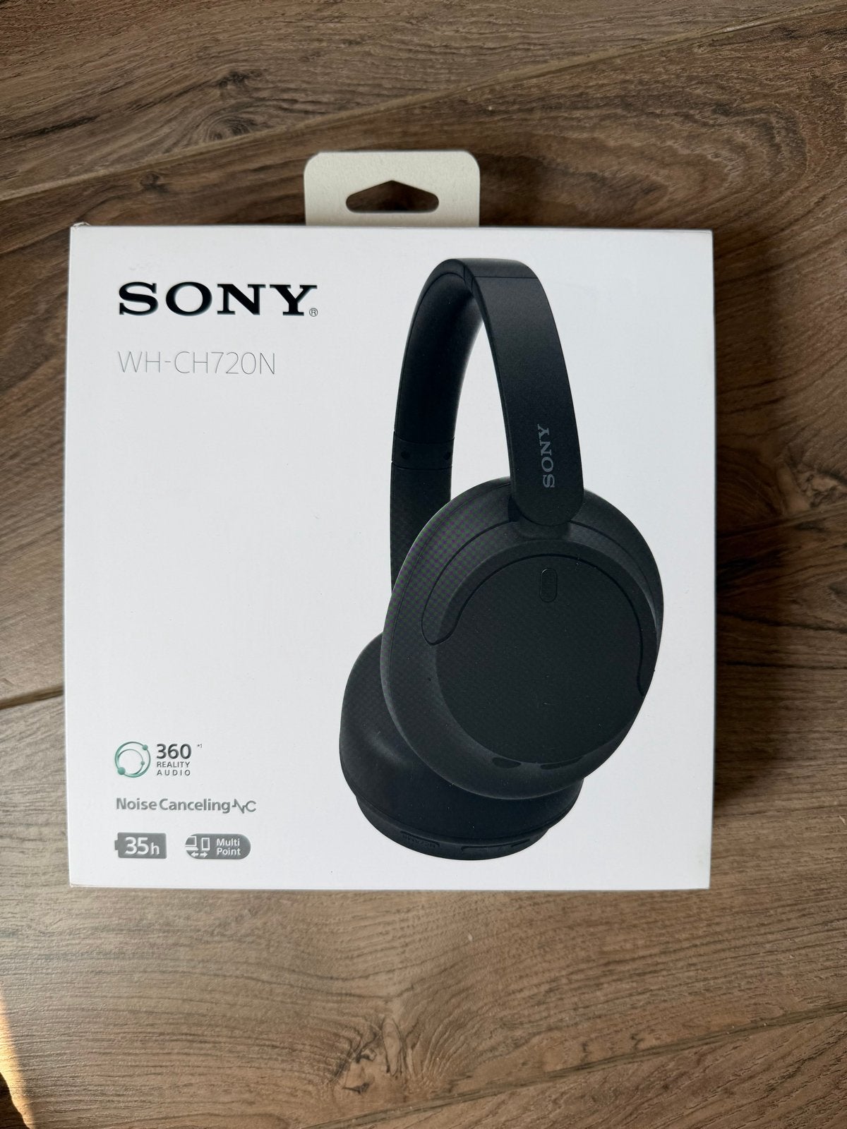 Sony WH-CH720N Draadloze Noise Cancelling Koptelefoon Zwart